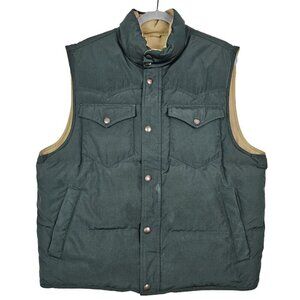POLO Ralph Lauren Reversible Down Vest Hunter Green/Tan L